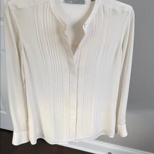 Vince silk blouse size 2